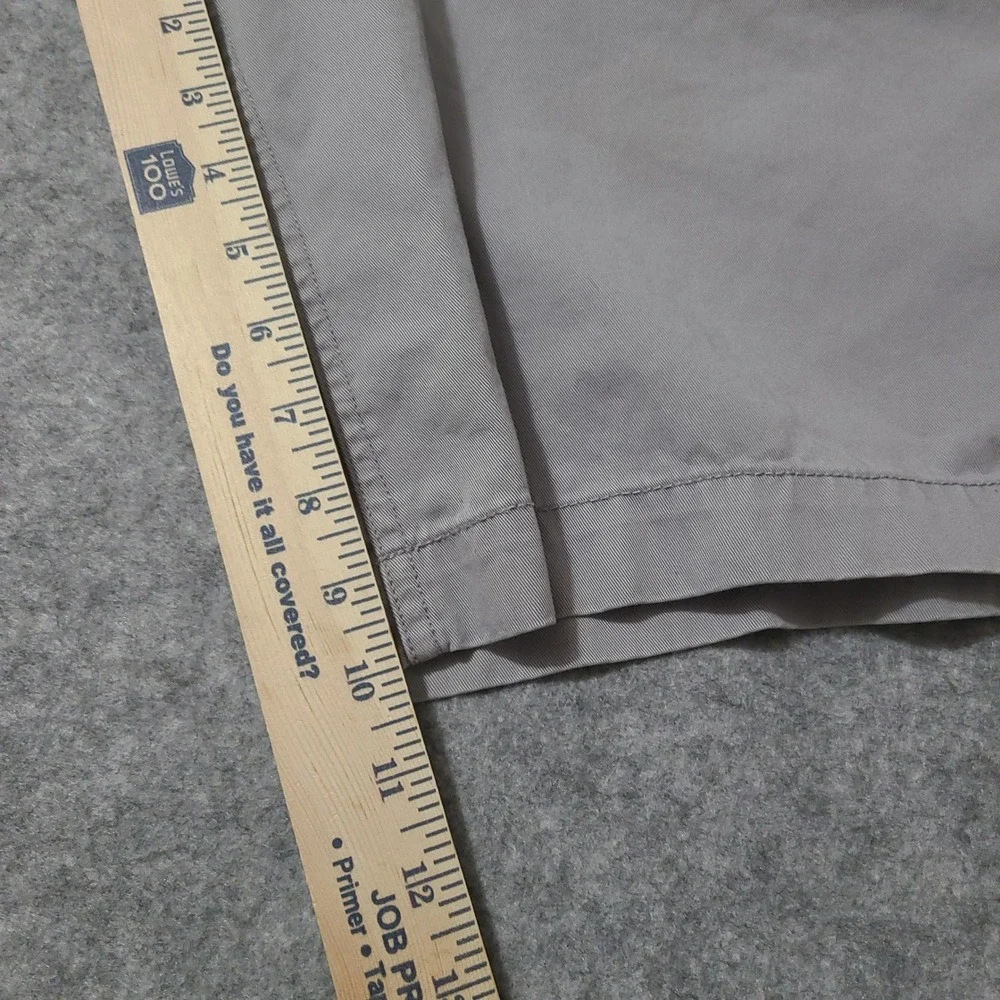 Polo Ralph Lauren Chino Shorts Mens 33 Grey Relaxed Fit Cotton Twill Pony Logo
